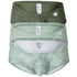 Clever 229934 3PK Australian Latin Trunks Color Olive Green-Dark Green-Green